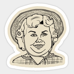 Big Deborah // Vintage Style Design Sticker